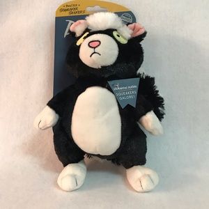 BARK Destroyers Club Critters Aromatic Archie the Skunk Dog Toy Medium/L…
